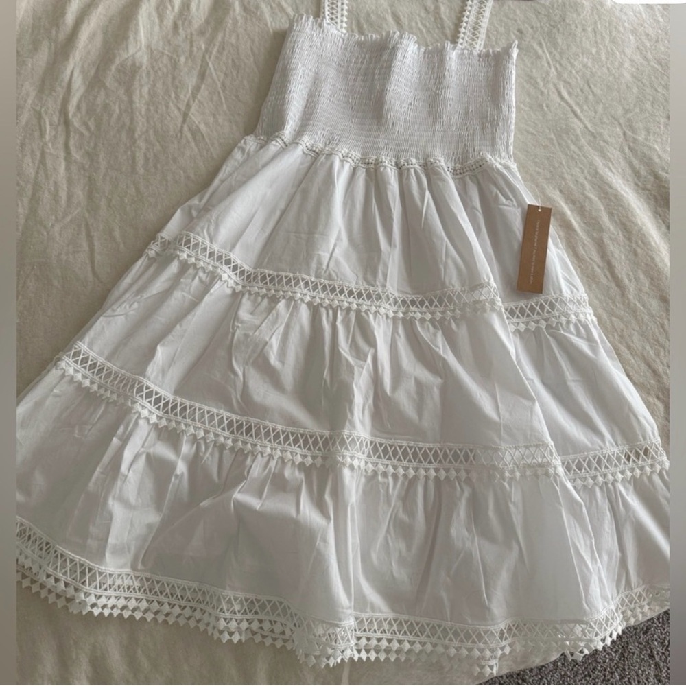 Kourt Charming White Dress